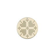 Baza Blank Tip Gherghef - Cerc 5cm - Model Traditional 7 - gaurele 1mm