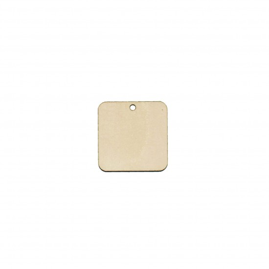 Baza Blank Patrat Colturi Rotunjite  - 35x35 mm