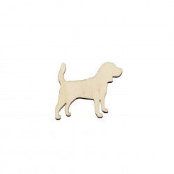 Baza blank Caine Beagle din lemn - C03 - 50x40 mm