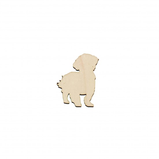 Baza blank Caine Bichon din lemn - C04 - 45x36 mm