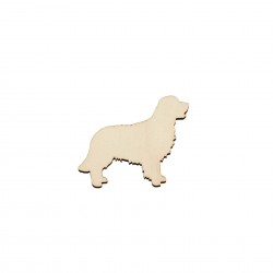 Baza blank Caine Golden Retriever din lemn - C13 - 50x40 mm
