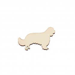 Baza blank Caine King Charles Spaniel din lemn - C16 - 50x35 mm
