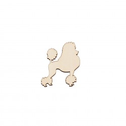 Baza blank Caine Poodle din lemn - C20 - 50x46 mm