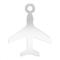 Avion Argintiu din Oglinda Acrilica - Avion Oglinda Argintie - AV-007 Avion Argintiu din Oglinda Acrilica - Avion Oglinda Argintie - AV-007