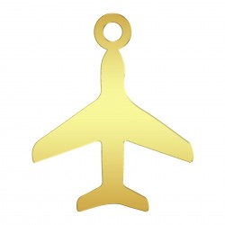 Avion Auriu din Oglinda Acrilica - Avion Oglinda Aurie - AV-007 Avion Auriu din Oglinda Acrilica - Avion Oglinda Aurie - AV-007