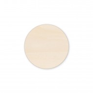 Baza blank Cerc - Disc Lemn Blank - 35x35 mm