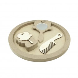 Set Blank pentru Mot - Tematica Bebelus - 4 Piese - Tava Rotunda - d29