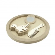 Set Blank pentru Mot - Tematica Dino - 4 Piese - Tava Rotunda - d29