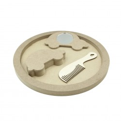 Set Blank pentru Mot - Tematica Masinuta - 4 Piese - Tava Rotunda - d29