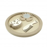 Set Blank pentru Mot - Tematica Safari - 4 Piese - Tava Rotunda - d29