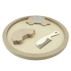 Set Blank pentru Mot - Tematica Masinuta - 4 Piese - Tava Rotunda - d34