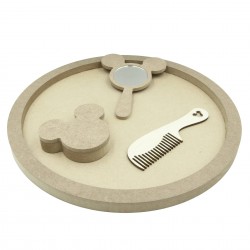 Set Blank pentru Mot - Tematica Soricel - 4 Piese - Tava Rotunda - d34