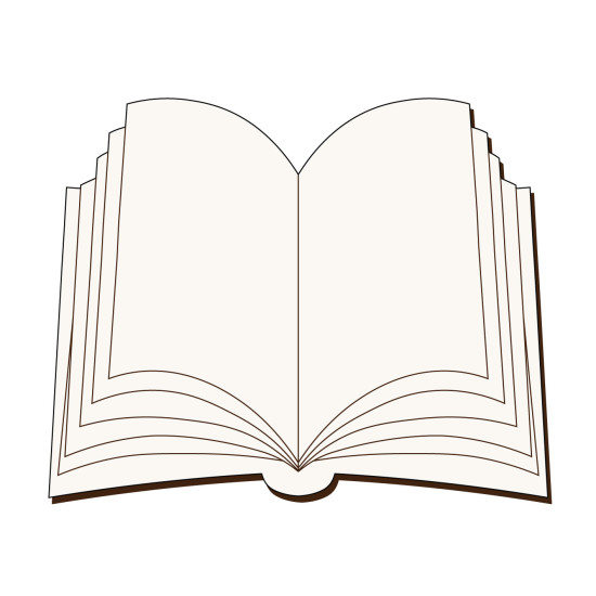 Carte Sublimabila - Silueta Carte pentru Sublimare - MDF alb melaminat   - 70x55 mm