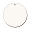Breloc Rotund Sublimabil - Silueta Breloc Rotund pentru Sublimare - MDF alb melaminat  - 50x50 mm