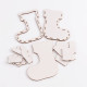 KIT DIY – Suport Decorativ - Cutie Cizmulita pentru Cadouri si Aranjamente Florale – Blank Sublimabil