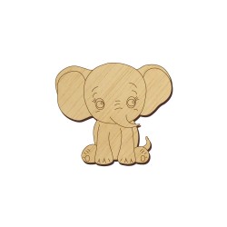Baza blank Elefant - 40x35 mm Baza blank Elefant - 40x35 mm