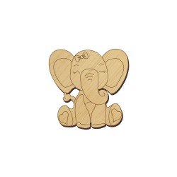 Baza blank Elefant - 35x35 mm Baza blank Elefant - 35x35 mm