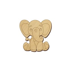 Baza blank Elefantel - 35x35 mm Baza blank Elefantel - 35x35 mm