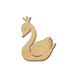 Baza blank Lebada cu Coronita - 45x35 mm Baza blank Lebada cu Coronita - 45x35 mm