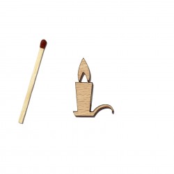 Baza Blank Lumanare Halloween - L01 - 21x30 mm Baza Blank Lumanare Halloween - L01 - 21x30 mm