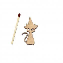 Baza Blank Pisica Halloween - PH01 - 40x23 mm