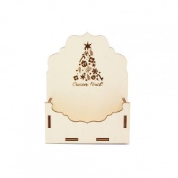 Cutie tip Plic din Lemn 13x4x17 cm - Bradut Cutie tip Plic din Lemn 13x4x17 cm - Bradut