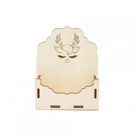 Cutie tip Plic din Lemn 13x4x17 cm - Ren