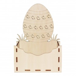 Cutie tip Plic din Lemn 18x11x25 cm - Ou Cutie tip Plic din Lemn 18x11x25 cm - Ou