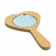 Oglinda Blank pentru Setul de Mot - 15.5x9.5x0.6 cm - Inima