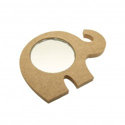 Oglinda Blank pentru Setul de Mot - 13x10x0.6 cm - Elefant Oglinda Blank pentru Setul de Mot - 13x10x0.6 cm - Elefant