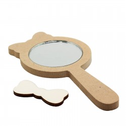 Oglinda Blank pentru Setul de Mot - 17x8x0.6 cm - Fundita Oglinda Blank pentru Setul de Mot - 17x8x0.6 cm - Fundita