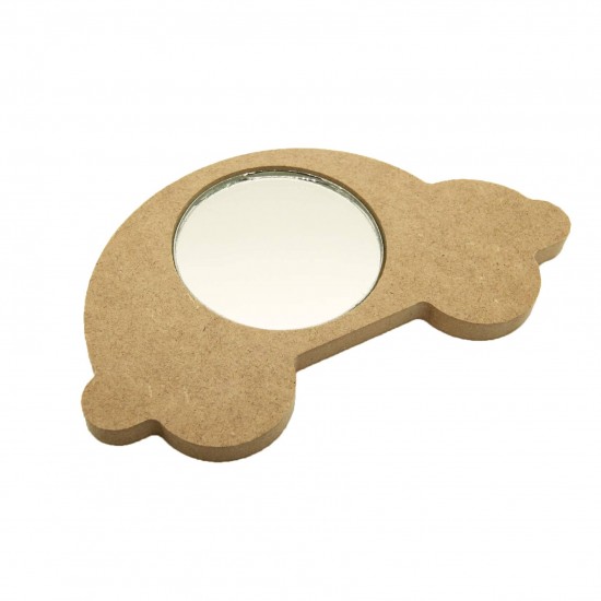 Oglinda Blank pentru Setul de Mot - 15x9x0.6 cm - Masinuta