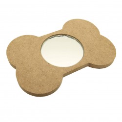 Oglinda Blank pentru Setul de Mot - 15x10x0.6 cm - Os