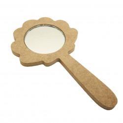 Oglinda Blank pentru Setul de Mot - 18x10x0.6 cm - Scoica