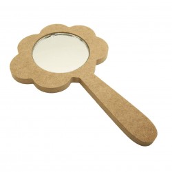 Oglinda Blank pentru Setul de Mot - 17x11x0.6 cm - Vata de Zahar