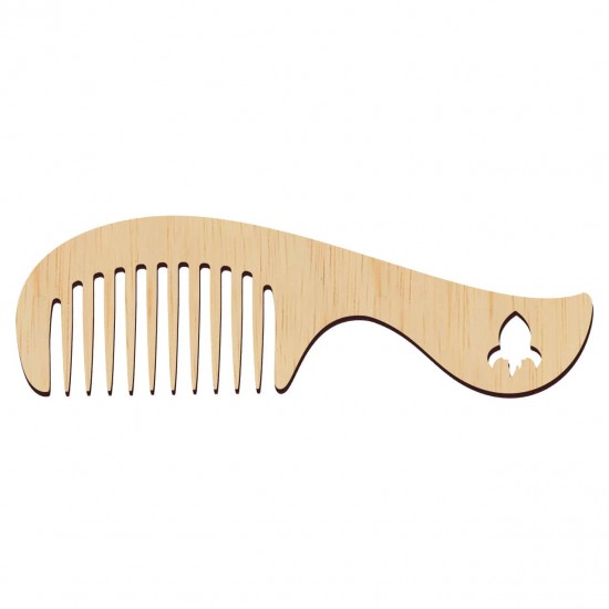 Pieptene Blank - Racheta - 16x4.5cm