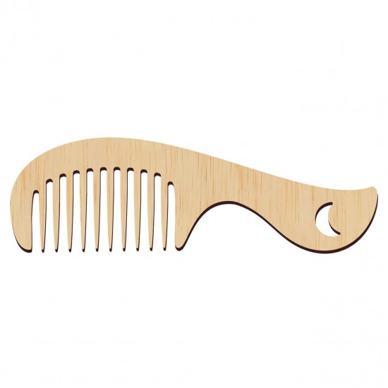 Pieptene Blank - Semiluna - 16x4.5cm