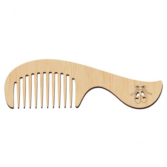 Pieptene Blank - Poante - 16x4.5cm