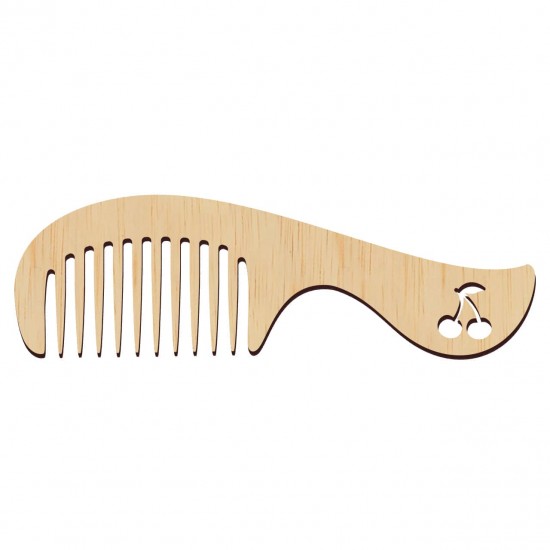 Pieptene Blank - Cirese - 16x4.5cm