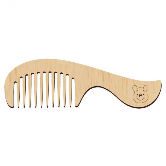 Pieptene Blank - Cap Ursulet - 16x4.5cm