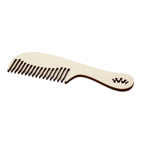Pieptene Blank pentru Mot - Coronita - 16x4.5cm Pieptene Blank pentru Mot - Coronita - 16x4.5cm