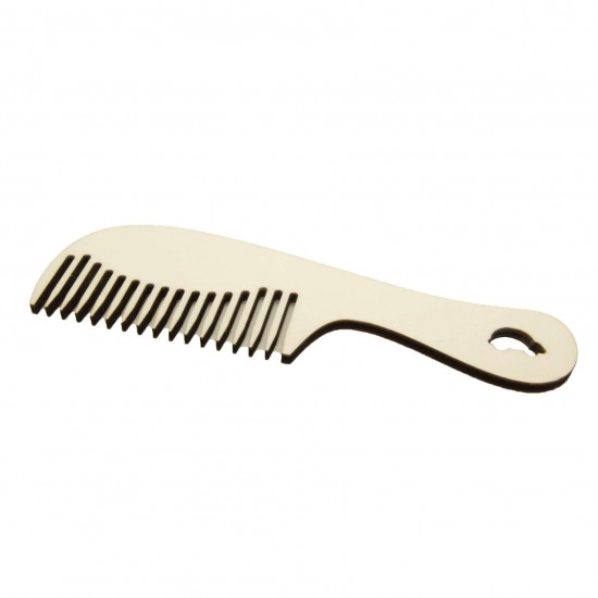 Pieptene Blank pentru Mot - Masinuta - 16x4.5cm