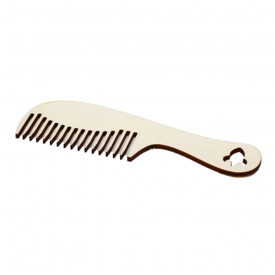 Pieptene Blank pentru Mot - Racheta - 16x4.5cm