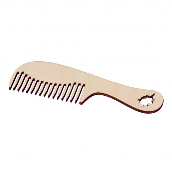Pieptene Blank pentru Mot - Unicorn 2 - 16x4.5cm