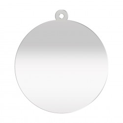 Baza Blank Oglinda Argintie - Glob Rotund Simplu  - G2 - 80mm Baza Blank Oglinda Argintie - Glob Rotund Simplu  - G2 - 80mm