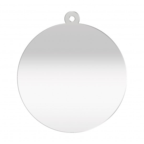 Baza Blank Oglinda Argintie - Glob Rotund Simplu  - G1 - 100mm