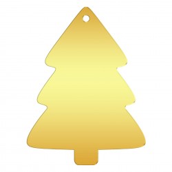 Baza Blank Oglinda Aurie -  Brad de Craciun  - B01 - 120x90 mm Baza Blank Oglinda Aurie -  Brad de Craciun  - B01 - 120x90 mm