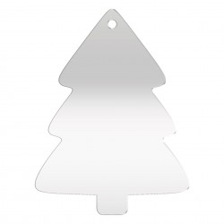 Baza Blank Oglinda Argintie -  Brad de Craciun  - B01 - 120x90 mm Baza Blank Oglinda Argintie -  Brad de Craciun  - B01 - 120x90 mm