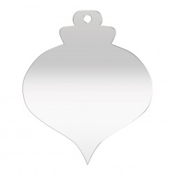 Baza Blank Oglinda Argintie -  Glob Ascutit  - G2 - 100x85 mm Baza Blank Oglinda Argintie -  Glob Ascutit  - G2 - 100x85 mm