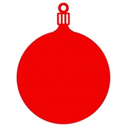 Baza Blank Acril Rosu - Glob Rotund Simplu - G16 Baza Blank Acril Rosu - Glob Rotund Simplu - G16